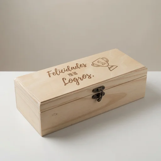 Caja para botella de vino cofre personalizada - imagen 4