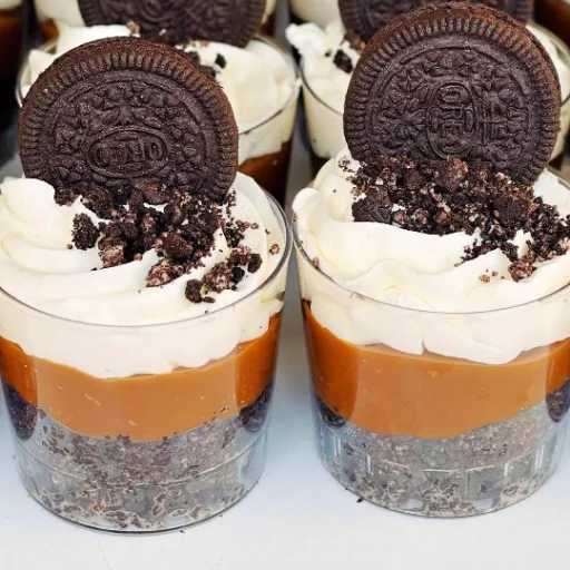 Mini Postres de oreo