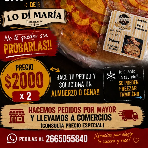 Prepizzas Lo di María - imagen 2