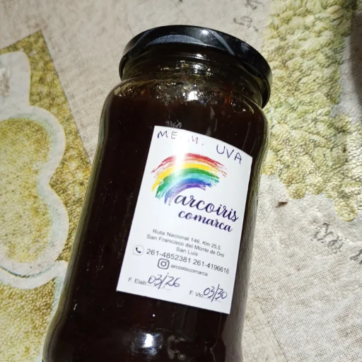 DULCE . MERMELADA de UVA