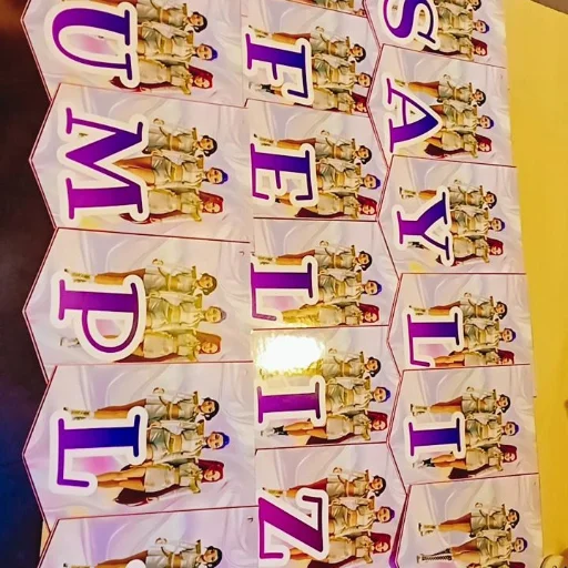 Banderin Feliz Cumpleaños + Nombre