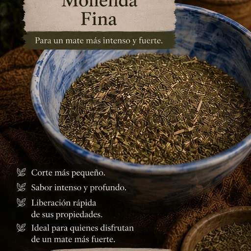 YERBA ORGANICA 500 gr Molienda Gruesa - imagen 4