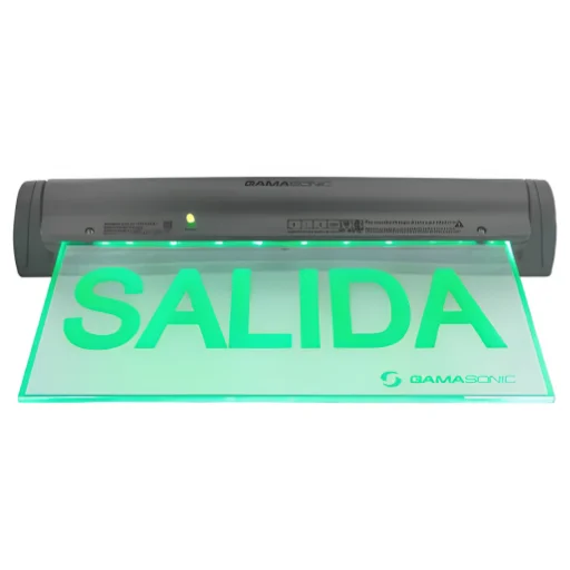 Señalizador de Salida LED Autónomo Gamasonic GX12