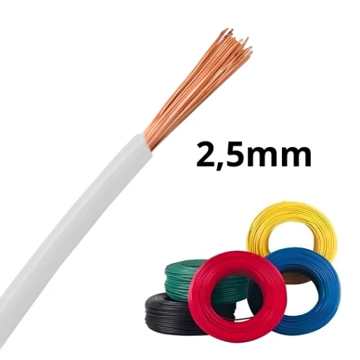 Cable Unipolar 2.5mm Mar-vic (Por Metro) - Colores Varios