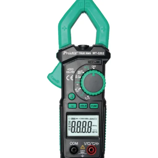 Pinza Amperométrica Digital True RMS Pro'sKit MT-3202 (Con Capacímetro)