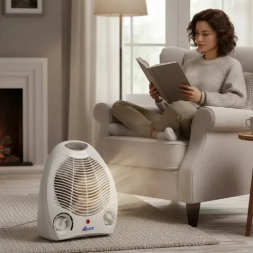 Caloventor Eléctrico Portátil FH03 | 2000W con Termostato