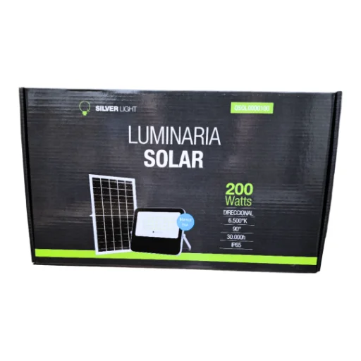 Reflector LED Solar 200W Blanco Frío | Silver Light