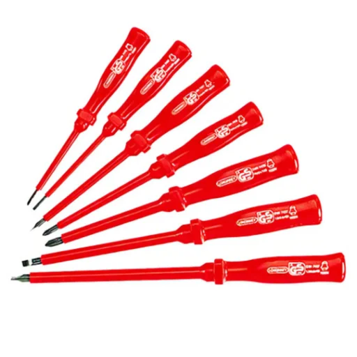 Set de 7 Destornilladores Aislados 1000V Pro'sKit - Modelo 8PK-8100E