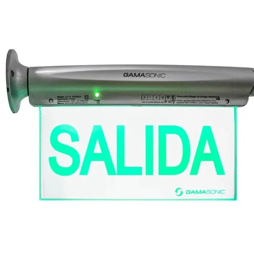 Señalizador de Salida LED Autónomo Gamasonic GX12