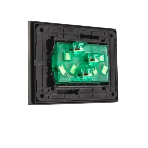 Módulo Tomacorriente Doble Cambre EasyFit 2P+T 10A - imagen 2