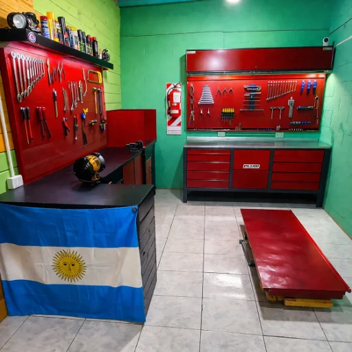 Taller mecánico de motos