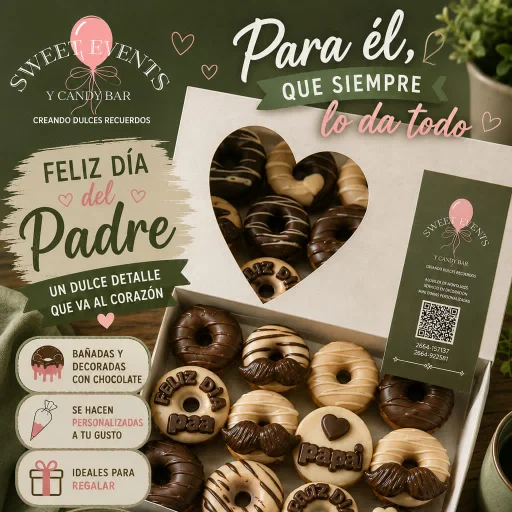 Donitas para agasajar a papá