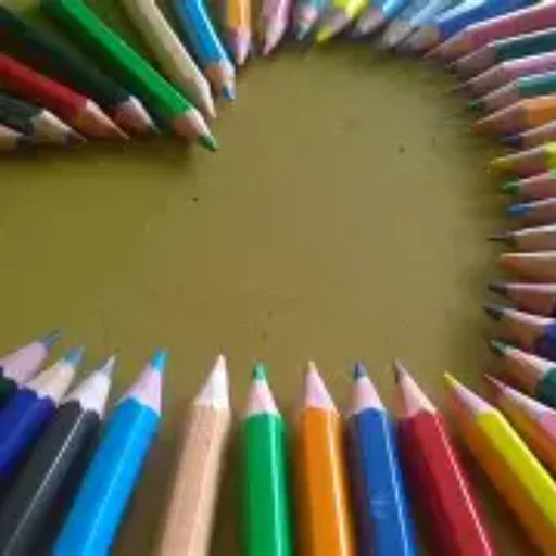 Lapices de colores.
