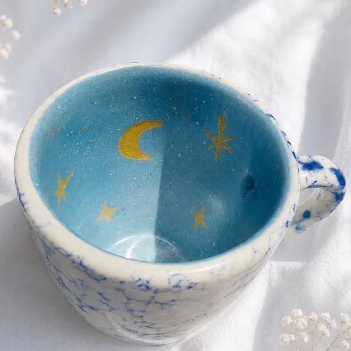 Taza marmolado de cerámica - imagen 3