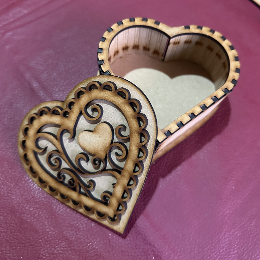 Joyero corazón