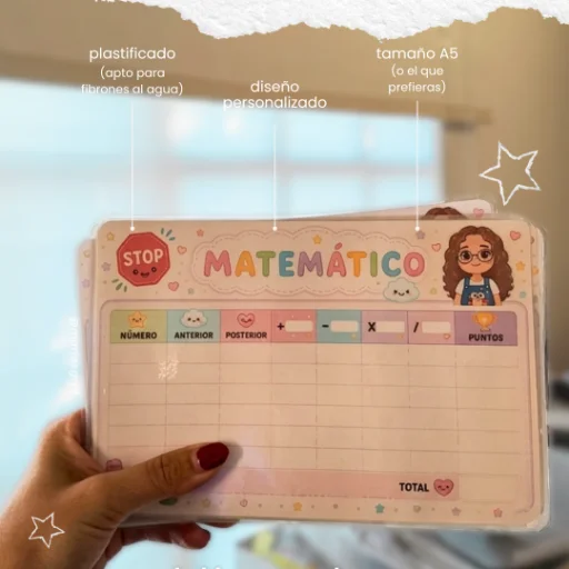 Pizarra borrable juegos para el aula