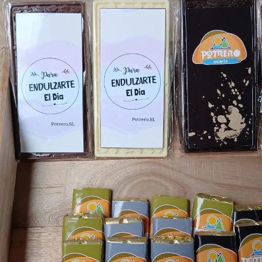 Tabletas de chocolate artesanal x 125grs