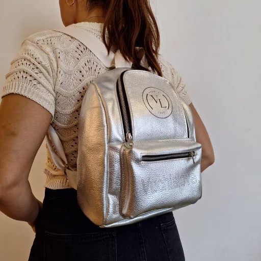 Mochila MORA CUERO VACUNO.