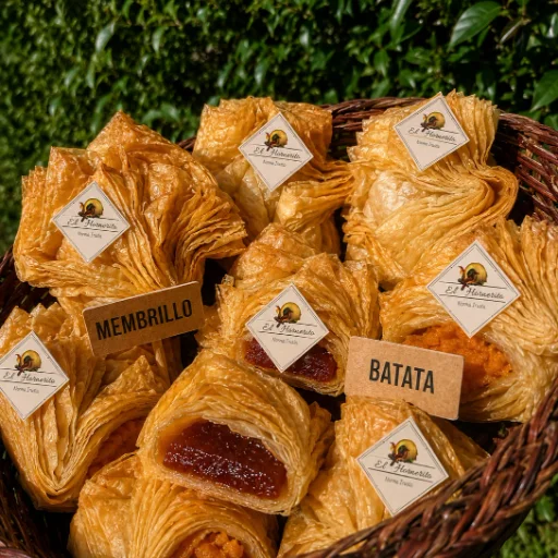 pasteles de hojadre de batata x 12