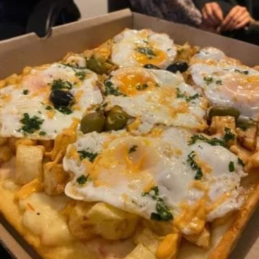 Variedad de Pizzas Cuadradas