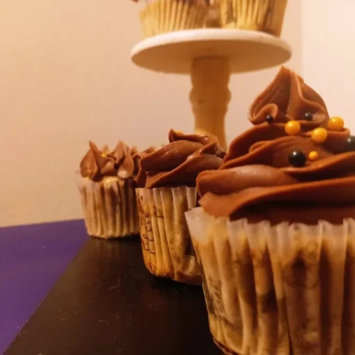 Madeleine y cupcake