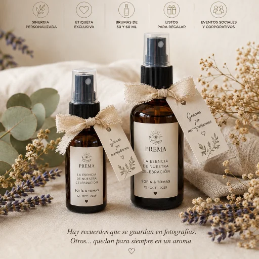 SOUVENIR AROMATICO PERSONALIZADO