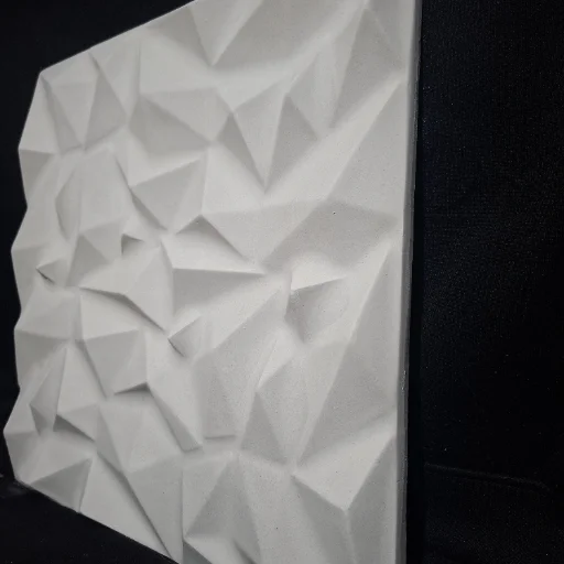 Placa Antihumedad 3D - Modelo Punta de Diamante (38x38 cm) - imagen 2