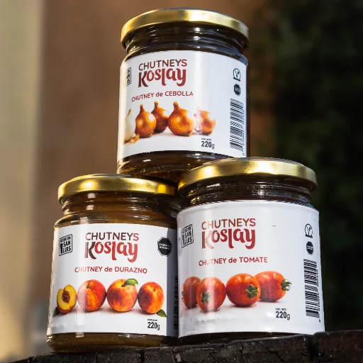chutney de durazno