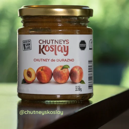 chutney de durazno