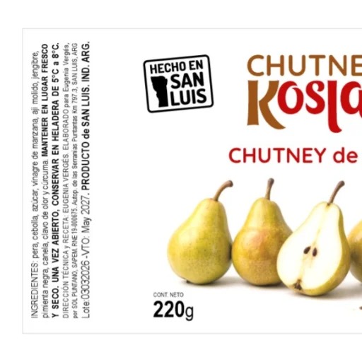 Chutney de pera - imagen 2