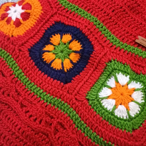 Ponchos, chals, pañuelos Tejidos - imagen 7