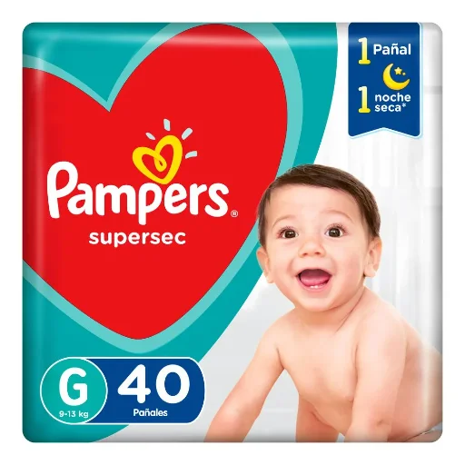 PAMPERS SUP. SEC. (G) x40