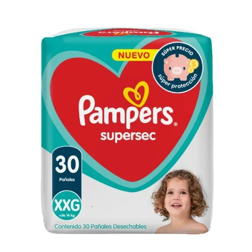 PAMPERS SUP. SEC. (XXG) x30