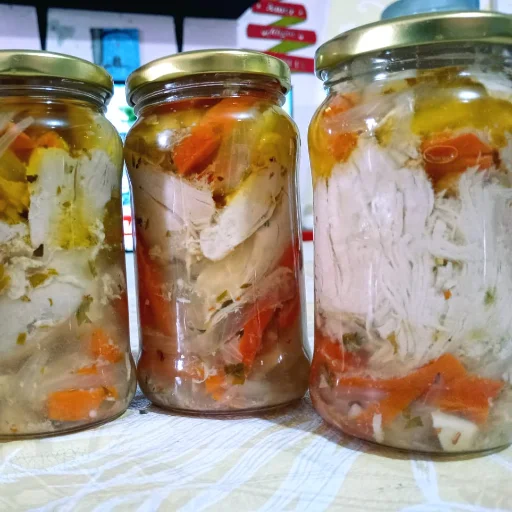 Escabeche de pollo en trozo