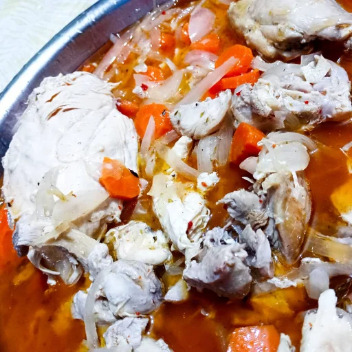 Escabeche de pollo en trozo
