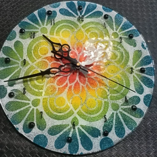 RELOJ MANDALA VITROFUSION