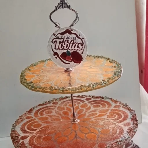 Porta cupcakes EN VITROFUSION