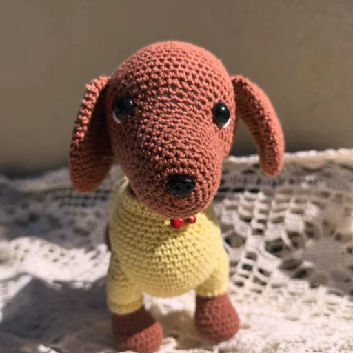 Perrito Salchicha Amigurumi Tejido a Crochet