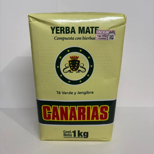 Canarias Te Verde y Jengibre 1Kg