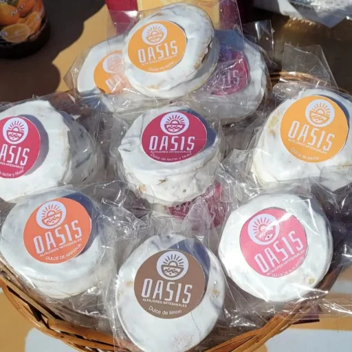 Alfajores Frutales de Dulce de Alcayota - Pack x 6 unidades