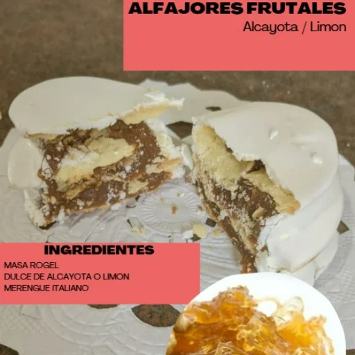 Alfajor Frutal con Dulce de Alcayota