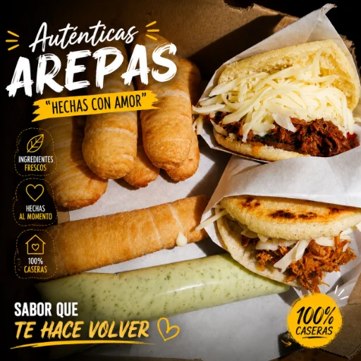 Arepas venezolanas