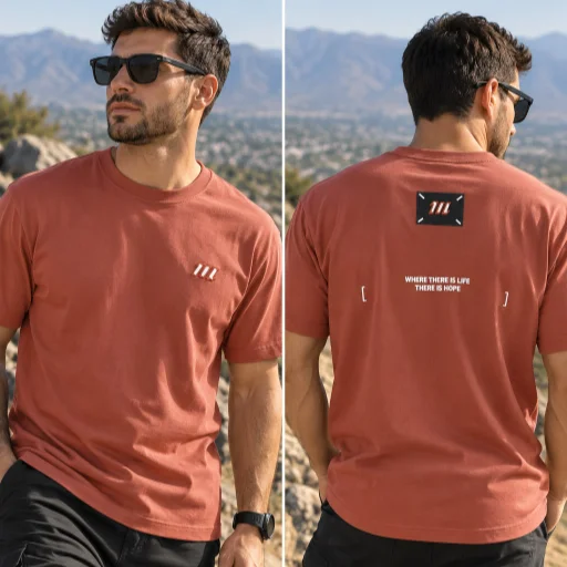 Remera de algodon k-nup hombre