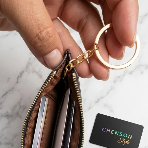 Porta tarjetas Chenson.