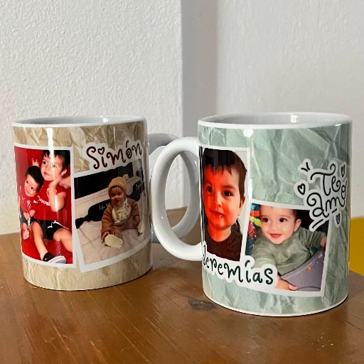 Taza de Cerámica Blanca Personalizada - imagen 4