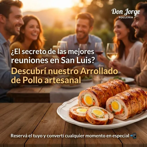 Arrollados de pollo