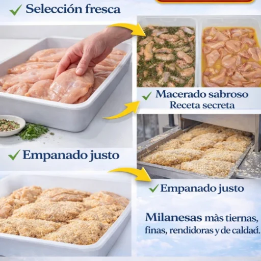 Milanesas de Pollo