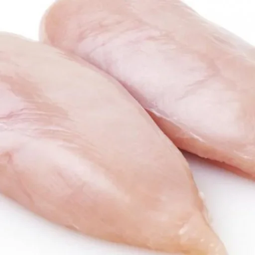Pechugas de pollo frescas