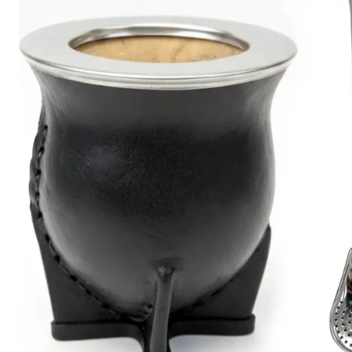 Mate de Calabaza 100% cuero