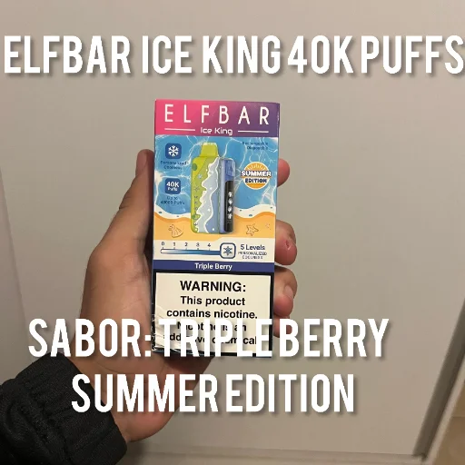 Vaper Elfbar Ice King summer edition triple Berry